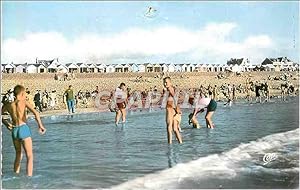 Carte Postale Ancienne Cayeux sur Mer La Plage a Marée Montante