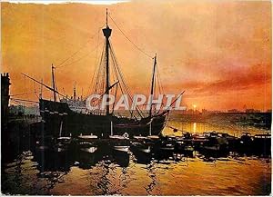 Seller image for Carte Postale Moderne Barcelona Caravelle Santa Maria Bateau for sale by CPAPHIL