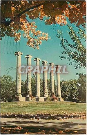 Carte Postale Moderne Columbia Missouri Columns at University of Missouri