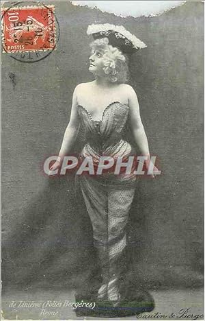 Bild des Verkäufers für Carte Postale Ancienne De Linieres Folies Bergeres zum Verkauf von CPAPHIL
