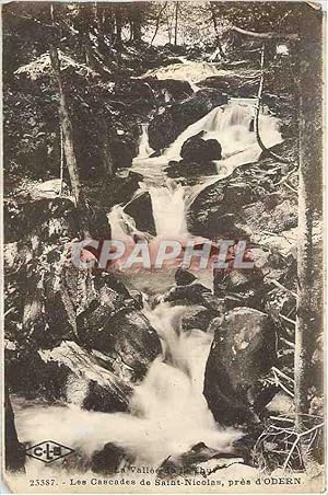 Carte Postale Ancienne La Vallée de la Thur Les Cascades de Saint Nicolas pres d'Odern
