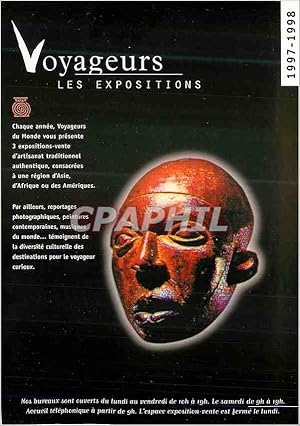 Imagen del vendedor de Carte Postale Moderne Voyageurs Les Expositions 1997 1998 a la venta por CPAPHIL