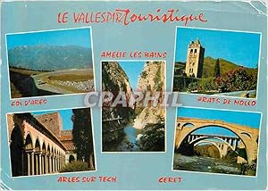 Seller image for Carte Postale Moderne Lumiere et Couleurs du Vallespir (Pyrenees Orientales) Col d'Ares Amelie les Bains Prats de Mollo Arles sur Tech Cer for sale by CPAPHIL