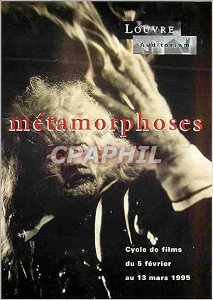 Image du vendeur pour Carte Postale Moderne Metamorphoses Cycle de Films Louvre auditoriul La belle et la Bete Cocteau mis en vente par CPAPHIL