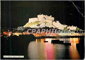 Carte Postale Moderne Mont Orgueil Castle Jersey
