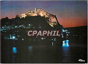 Image du vendeur pour Carte Postale Moderne Sisteron (Alpes de Hte Prov) vue gnrale de Nuit de la Ville et de la Citadelle mis en vente par CPAPHIL