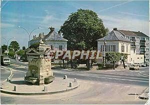 Bild des Verkufers fr Carte Postale Moderne Arnouville les Gonesse (Val d'Oise) La Fontaine (XVIIIe S) Place de la Republique et la Mairie zum Verkauf von CPAPHIL