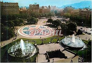 Bild des Verkufers fr Carte Postale Moderne Barcelona Place de Catalogne zum Verkauf von CPAPHIL