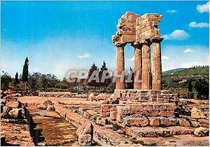 Seller image for Carte Postale Moderne Agrigento Tempio di Castore e Polluce Resti dell'Angolo Nord Ovest del Tempio for sale by CPAPHIL