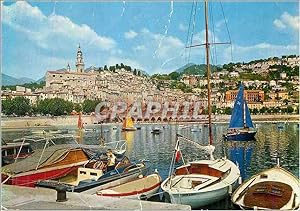 Carte Postale Moderne Menton (A M) les Sites Merveilleux de la Cote d'Azur