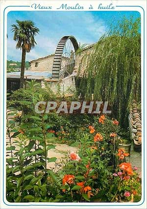 Carte Postale Moderne Opio 2 Route de Châteauneuf le Rouret France Moulin a Huîle de la Brague XV...