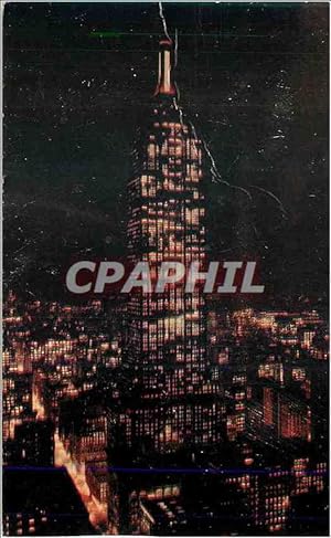Bild des Verkufers fr Carte Postale Moderne Empire State Building NY zum Verkauf von CPAPHIL