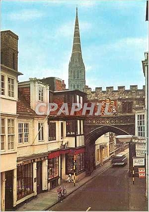 Carte Postale Moderne High Street Gate Salisbury