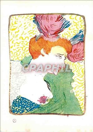 Seller image for Carte Postale Moderne H de Toulouse Lautrec Marcelle Lender for sale by CPAPHIL