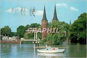 Carte Postale Ancienne Delft Holland Oostpoort