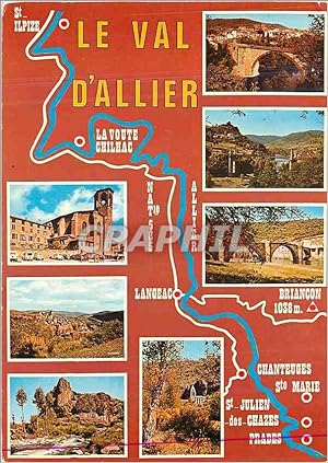 Carte Postale Moderne Haute Loire le Val d'Allier
