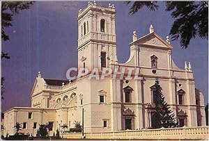 Bild des Verkufers fr Carte Postale Moderne Goa (India)Se Cathedral The most imposing of all churches at Old Goa Nehru zum Verkauf von CPAPHIL