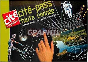 Imagen del vendedor de Carte Postale Moderne Cite Pass Cite des Sciences et de l'industrie Espace a la venta por CPAPHIL