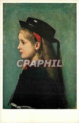 Immagine del venditore per Carte Postale Ancienne National Gallery of Art Washington D C Alsatian Girl By Henner (1829 1905) venduto da CPAPHIL