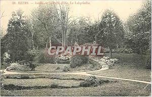 Seller image for Carte Postale Ancienne Reims Jardins de la Pattes d'Oi for sale by CPAPHIL