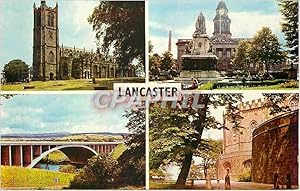 Carte Postale Moderne Lancaster motroway priory church