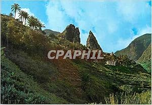 Carte Postale Moderne Hermigua (Gomera)Les Rochers