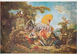 Bild des Verkäufers für Carte Postale Moderne Jean Honore Fragonard (1732 1806) the Musical Contest zum Verkauf von CPAPHIL