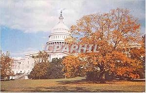 Imagen del vendedor de Carte Postale Moderne United States Capitol The carnerstone was laid in 1793 Burned by the British in 1812 The House and Senate Chambers a la venta por CPAPHIL