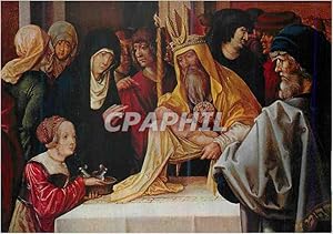 Seller image for Carte Postale Moderne Munchen Alte Pinakothek Augsburgisch (um 1515) Derstellung Jesu im Tempel for sale by CPAPHIL