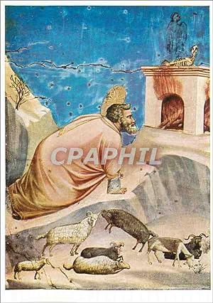 Bild des Verkufers fr Carte Postale Moderne Giotto Cappelle degli Scrovegni Sacrificio di Gioacchino zum Verkauf von CPAPHIL