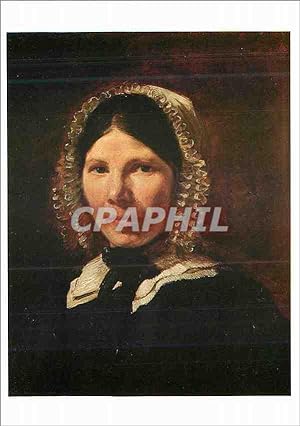 Image du vendeur pour Carte Postale Moderne Eugene Delacroix (1798 1863) Portrait de Jenny Le Guillou (1801 1869) gouvernante de Delacroix tole mis en vente par CPAPHIL