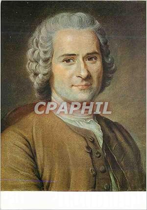 Seller image for Carte Postale Moderne Maurice Quentin de la Tour 1704 1788 Portrait de Jean Jacques Rousseau for sale by CPAPHIL