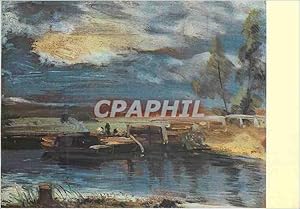 Bild des Verkufers fr Carte Postale Moderne London Victoria and Albert Museum Constable (1776 1837) Barques sur la Stour zum Verkauf von CPAPHIL