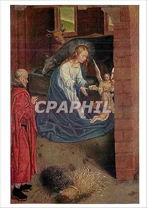 Bild des Verkufers fr Carte Postale Moderne Hans Memling (um 1433 1494) Christi Geburt zum Verkauf von CPAPHIL