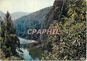 Bild des Verkufers fr Carte Postale Moderne Environs d'Entraygues sur Truyere (Aveyron) Le Haut Rouergue Les Gorges du Lot zum Verkauf von CPAPHIL