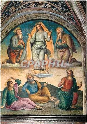 Carte Postale Moderne Perugia Collegio del Cambio La Transfiguration