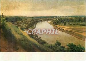 Seller image for Carte Postale Moderne Josef Manes (1820 1871) Paysage des rives de l'Elbe for sale by CPAPHIL