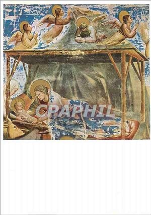 Bild des Verkufers fr Carte Postale Moderne Giotto Cappelle degli Scrovegni Nativita di Gesu zum Verkauf von CPAPHIL
