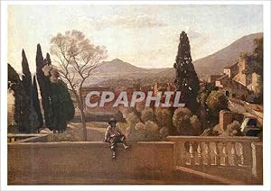 Seller image for Carte Postale Moderne Corot (1796 1875) Tivoli les jardins de la villa d'Este 1843 for sale by CPAPHIL