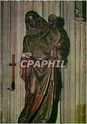 Bild des Verkufers fr Carte Postale Moderne Wien Stephansdom Dienstbogenmadonna Fruhe Gotik zum Verkauf von CPAPHIL
