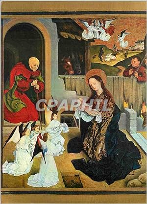 Bild des Verkufers fr Carte Postale Moderne Wien La Nativite die Geburt Christi Meister des Schottenstiftes 15jh zum Verkauf von CPAPHIL
