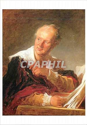 Image du vendeur pour Carte Postale Moderne Louvre dpartement des Arts Graphiques Fragonard 1732 1806 Denis Diderot (1713 1784) Tole mis en vente par CPAPHIL