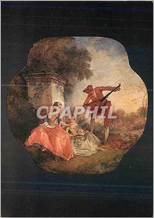 Bild des Verkufers fr Carte Postale Moderne Paris Musee du Louvre Lancret Nicolas (1690 1743) la Lecon de Musique zum Verkauf von CPAPHIL
