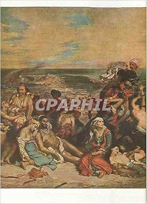 Image du vendeur pour Carte Postale Moderne Musee du Louvre Eugene Delacroix Scenes des Massacres de Scio mis en vente par CPAPHIL
