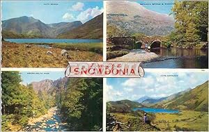 Carte Postale Moderne Beautiful Snowdonia Llyn Ogwen aberglaslyn pass