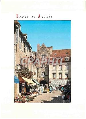 Bild des Verkufers fr Carte Postale Moderne Semur en Auxois (Cote d'Or) La Rue Buffon zum Verkauf von CPAPHIL