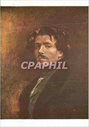 Image du vendeur pour Carte Postale Moderne Eugene Delacroix Portrait de Delacroix par Lui meme (1798 1863) mis en vente par CPAPHIL