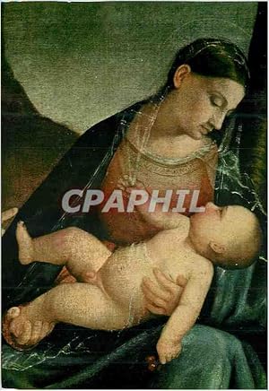 Image du vendeur pour Carte Postale Moderne Museo Di Bassano Del Grappa Jacopo Bassano La Madone et l'Enfant detail de la fuite en Egypte mis en vente par CPAPHIL