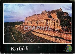 Bild des Verkufers fr Carte Postale Moderne Kabah Yucatan Mexico El Codzpop o Palacio de Los Mascaronos zum Verkauf von CPAPHIL