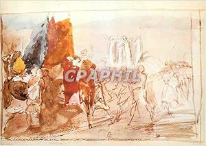 Bild des Verkufers fr Carte Postale Moderne Bibliotheque National Estampes Edgar Degas zum Verkauf von CPAPHIL